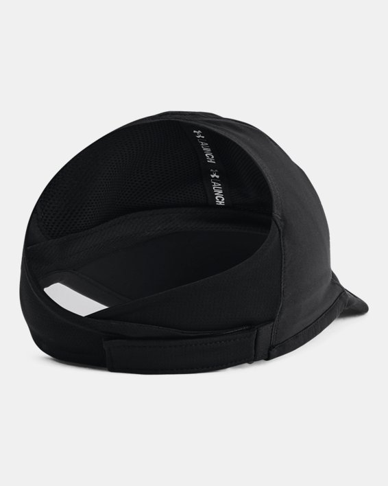 หมวกแก๊ป UA Iso-Chill Launch Wrapback สำหรับผู้หญิง, Black, pdpMainDesktop image number 1